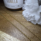 14k Gold Filled Rope Chain - Me, Myself & MoissaNite Jewelry