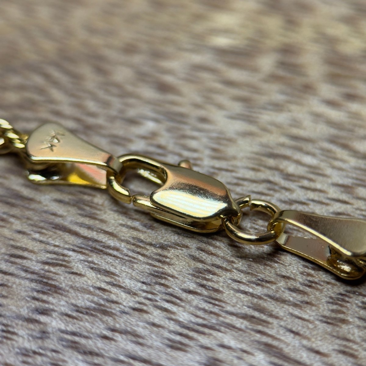 14k Gold Filled Rope Chain - Me, Myself & MoissaNite Jewelry