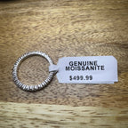 Moissanite Eternity Ring Size 7 - Me, Myself & MoissaNite Jewelry