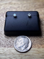 Moissanite Solitaire Stud Earrings 0.25 Carats - Me, Myself & MoissaNite Jewelry