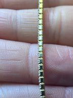 Moissanite Tennis Bracelet Gold Vermeil 7.5 Inch - Me, Myself & MoissaNite Jewelry
